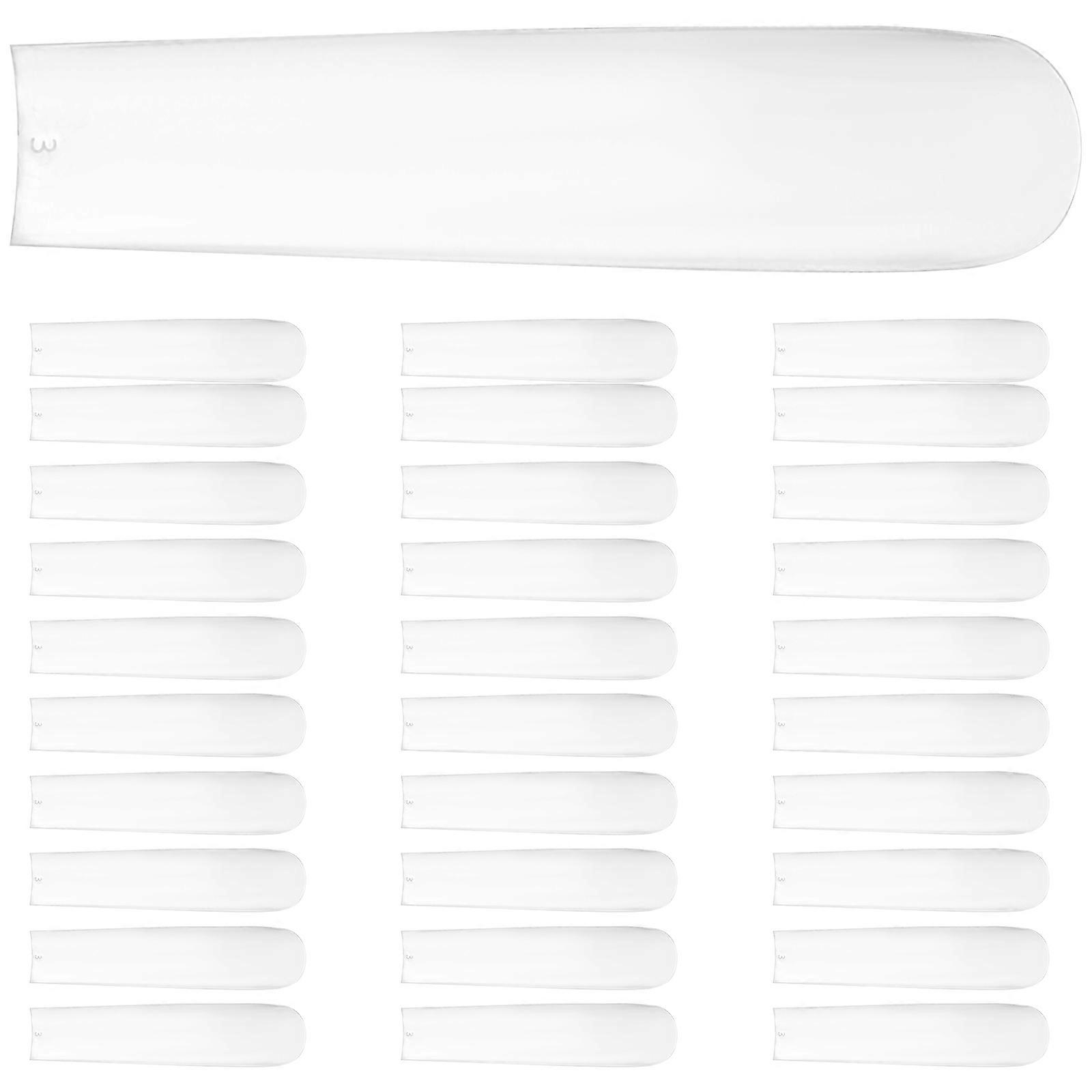False Nails Clear Nail Tips Nails Special Occasions Transparent Abs Material Suitable for 504Pcs