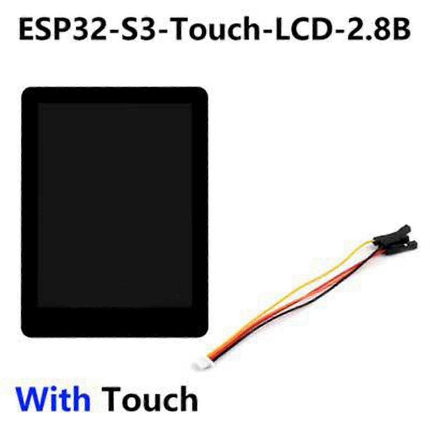 ESP32 S3 Entwicklungsboard 2,8 Zoll IPS Display 480x640 Bildschirm QMI8658 Sensor/Batterieanschluss LVGL/HMI