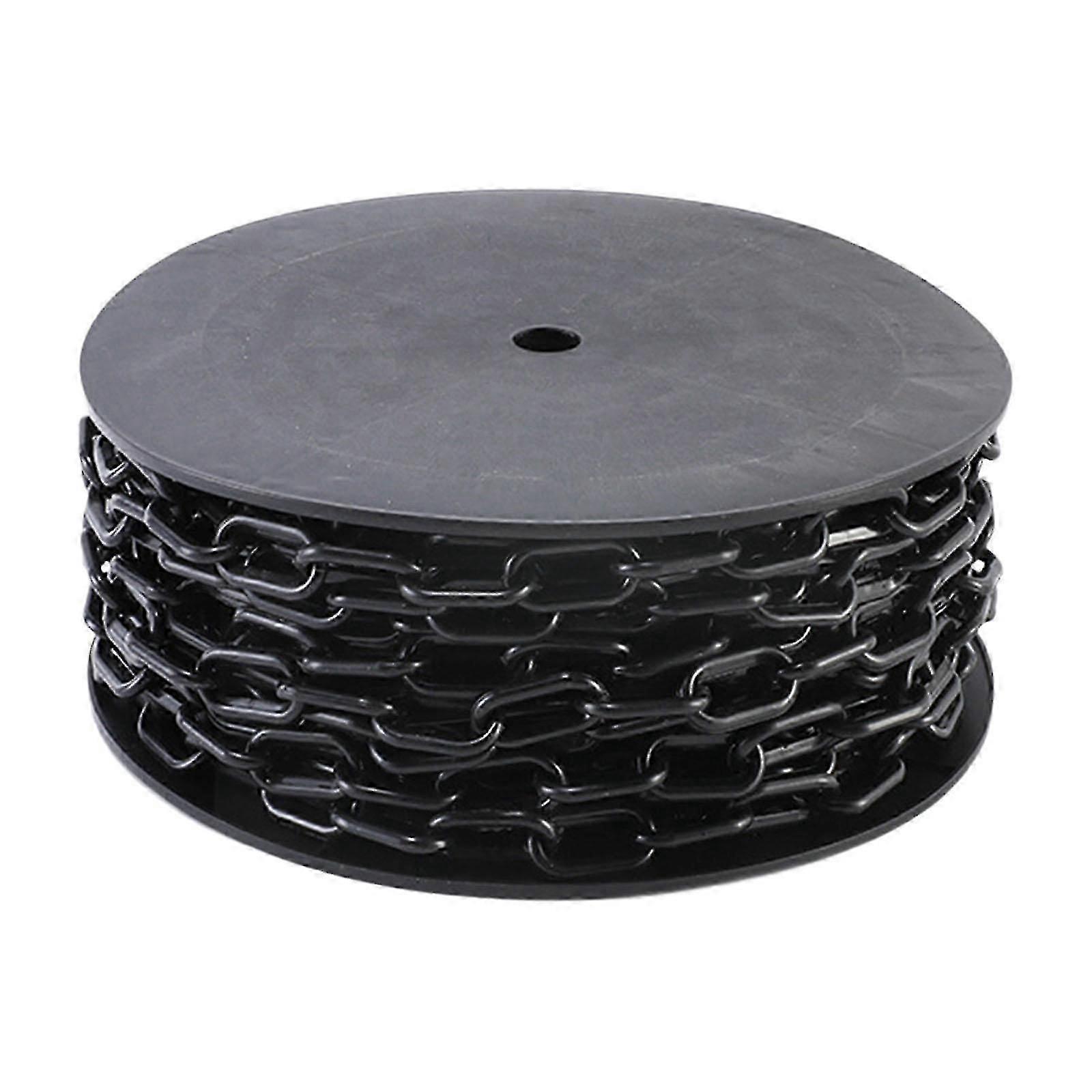 High Visibility Safety Barrier Chain PP Plastic Easy Cut Caution Security for Parking Driveway Events