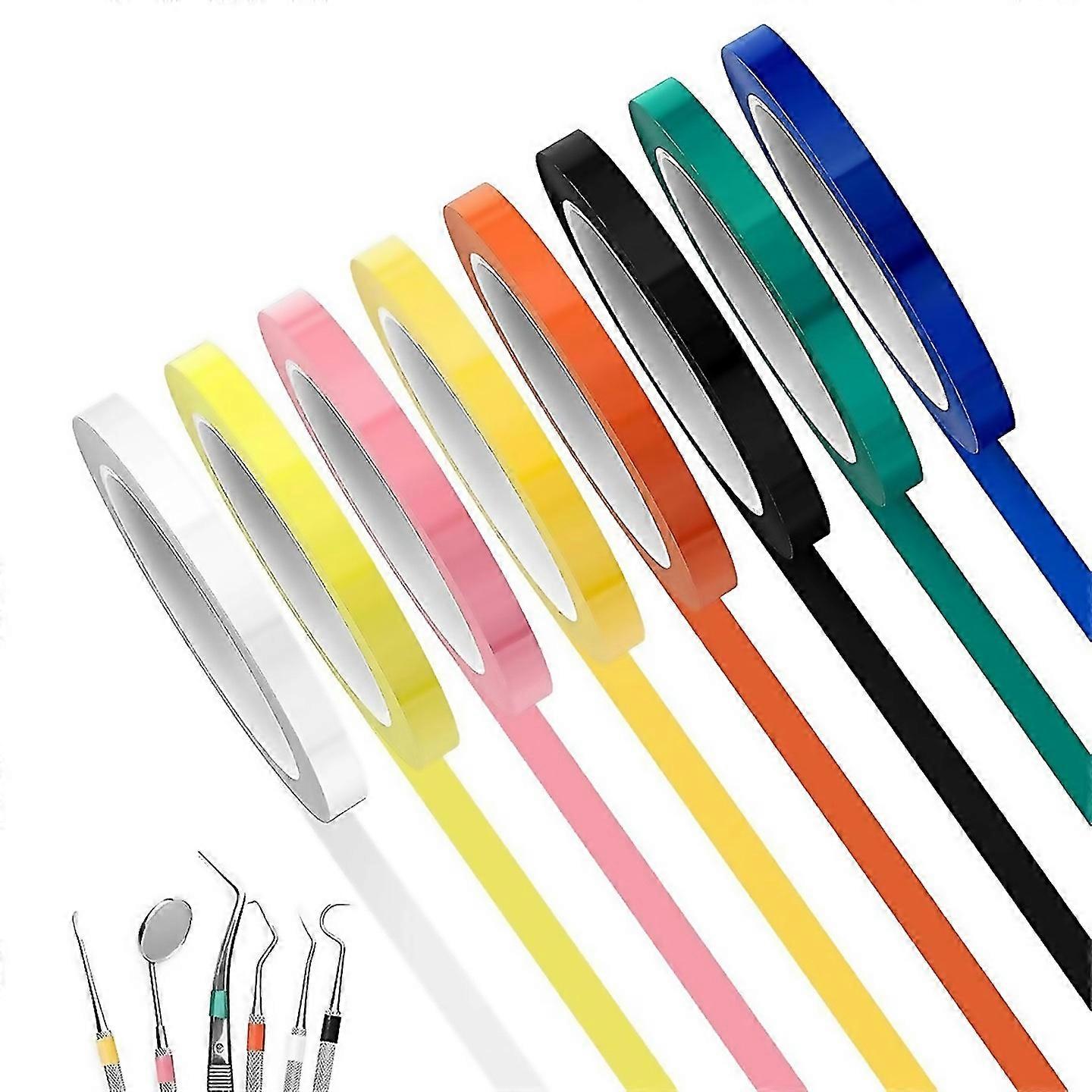 For 8rolls Of Colored Autoclave Tape 658 Ml X 10
