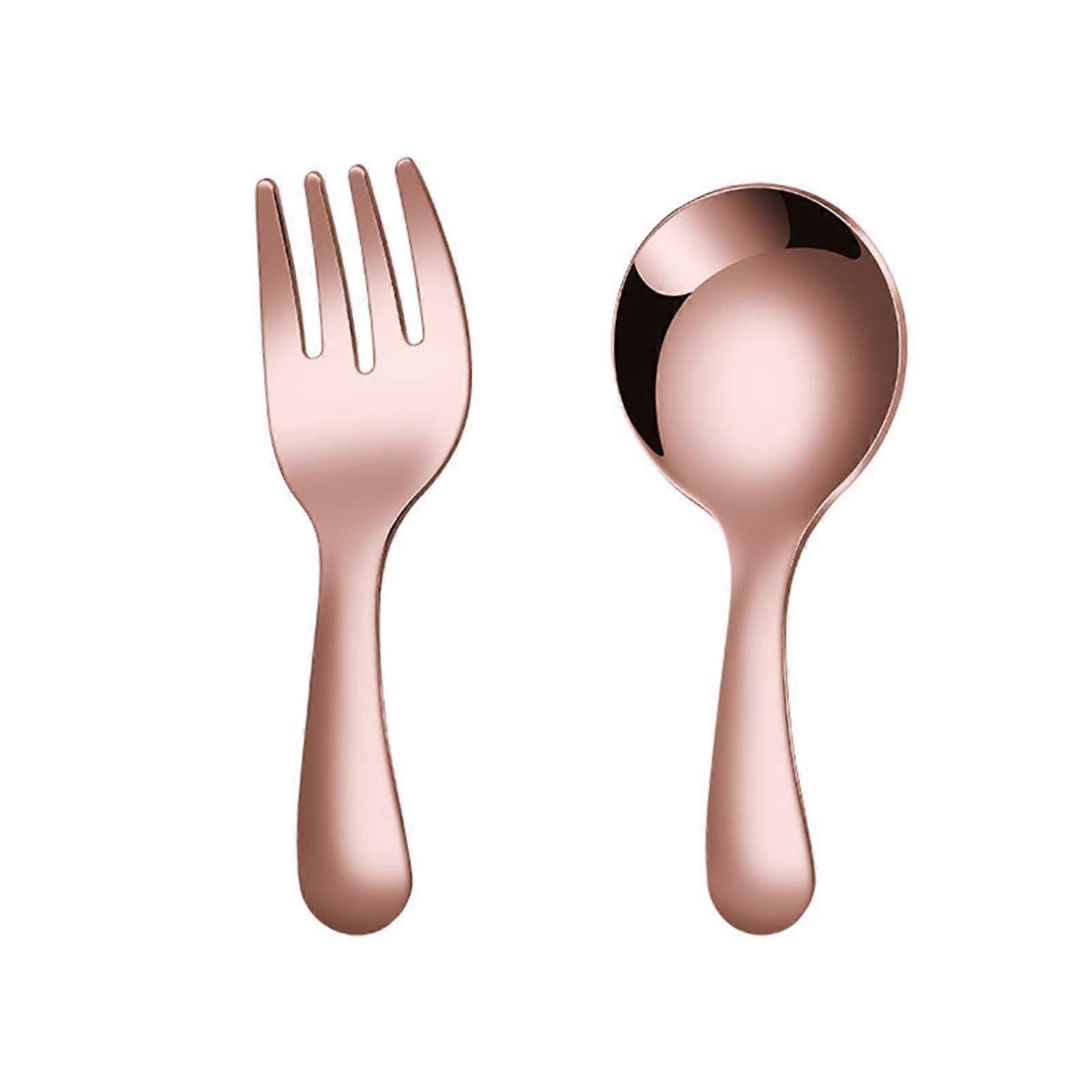 Camping Cutlery Set TwoPiece Portable Fork And Spoon For Camping And Traveling Lightweight Tableware