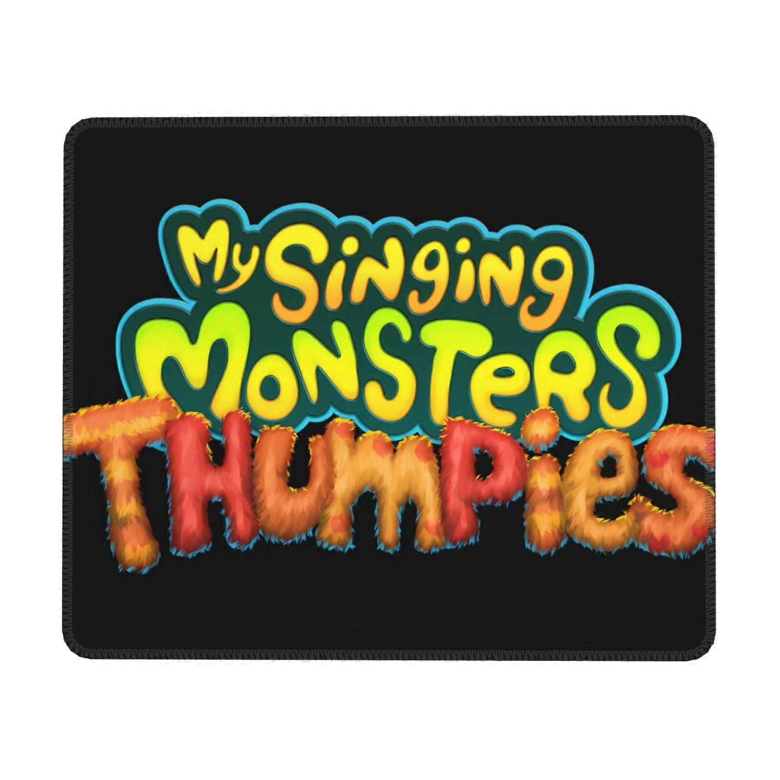 My Singing Monsters Rubber Lock Edge Mouse pad, Office Desk pad, Writing pad, Multi Code Game pad Mouse Pads for Computers Laptop Mouse Mouse Pad