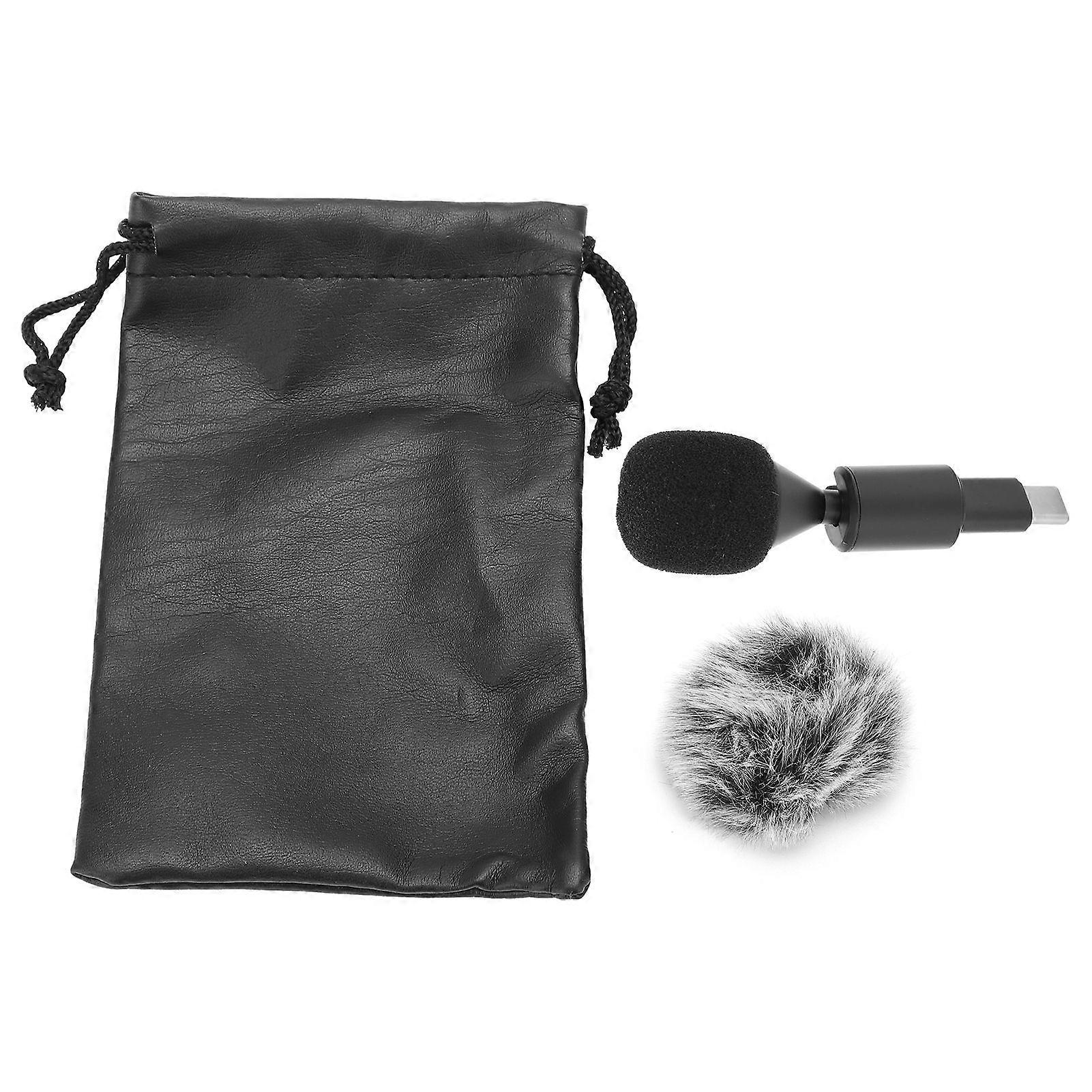 Mini USBC PlugPlay Omnidirectional Microphone for Android Mobile Phones with Type C Interface
