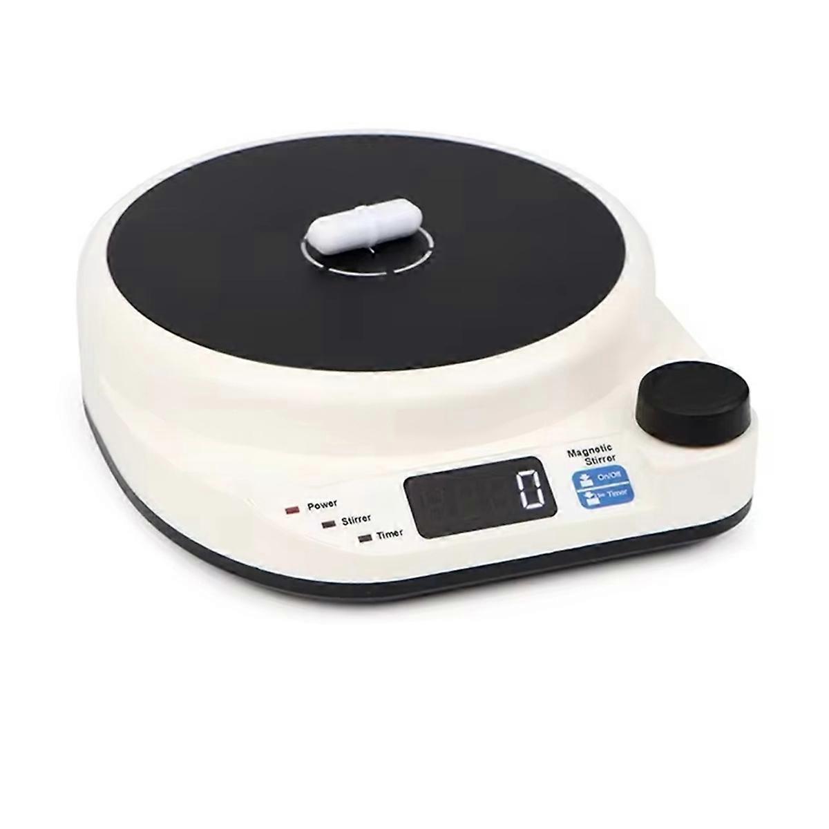 Magnetic Mixer 2000RPM Mini Electric Magnetic Stirrer with Stir Bar Brushless DC Motor for Chemical Laboratory 3s (EU)