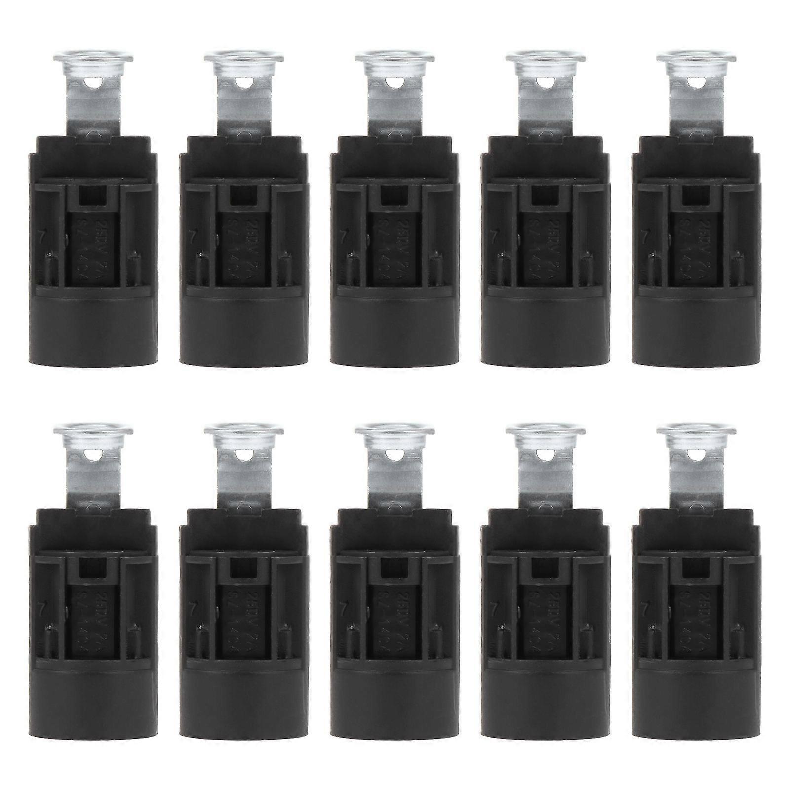 10pcs E14 Bracket Lamp Holder LED E14 Candle Light Base Crystal Lampholder