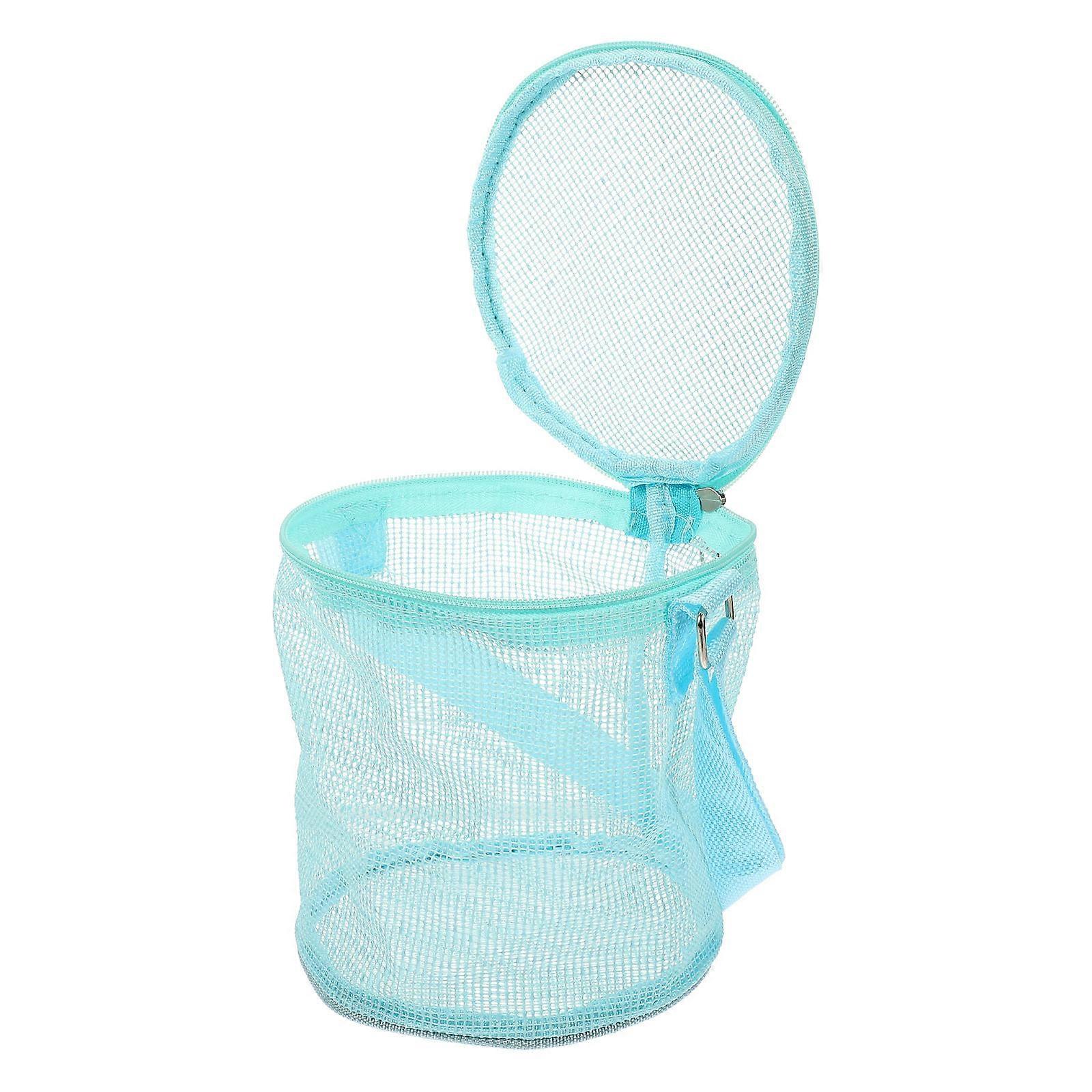 Sky- Mesh Beach Bag Shell Storage Bag for Portable Use 2Pcs