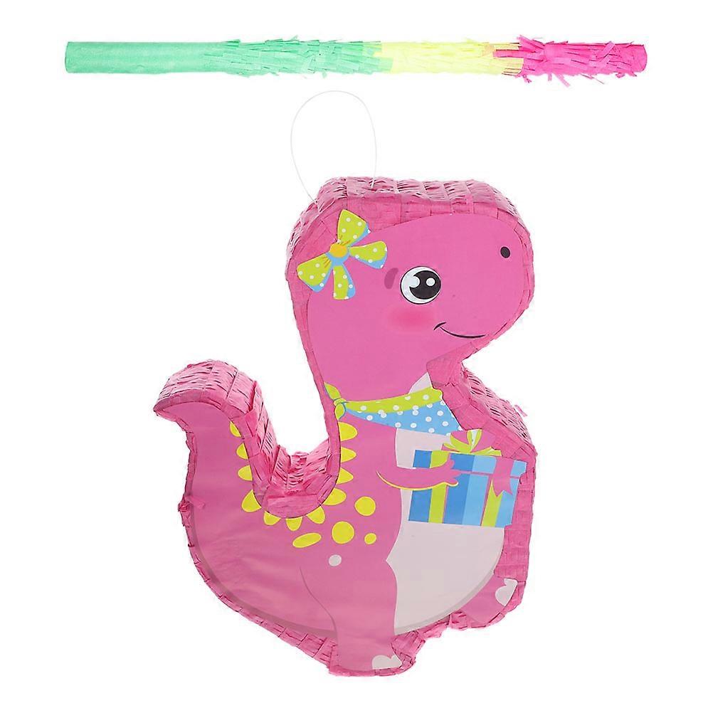 Dinosaur Pinata 2Sets for Party Decor Filled with Candy and Confetti