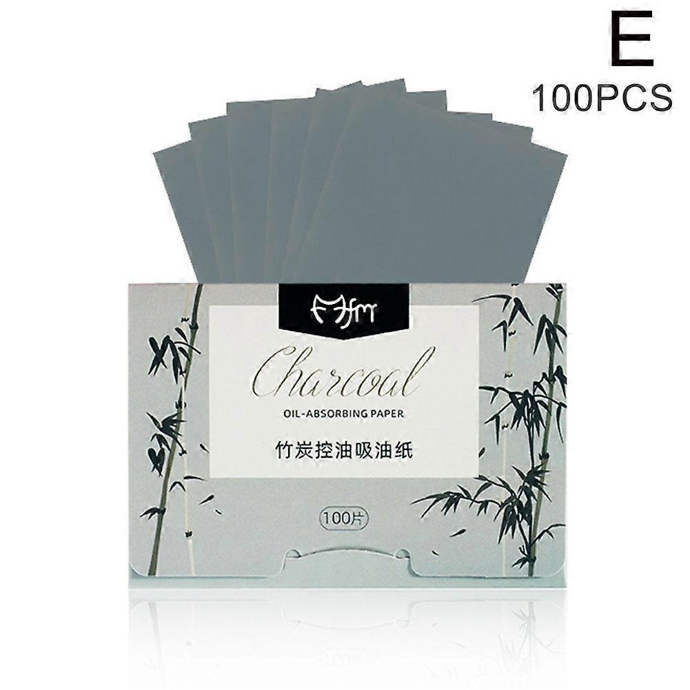 Oil Blotting Papers 100 Sheets Green Tea Extract Facial Absorbent Paper for Instant Shine Control and Makeup Setting