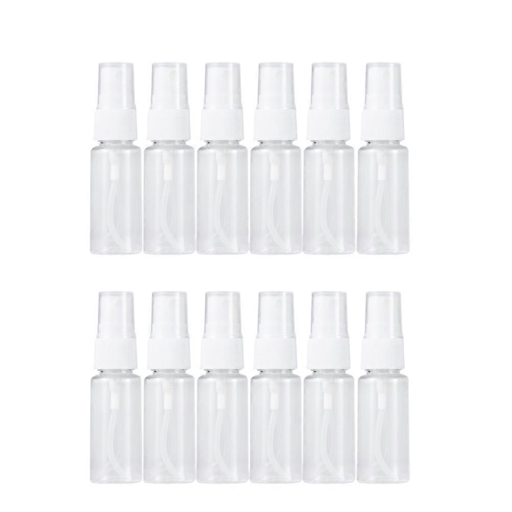 Compact Spray Container 12Pcs Leakproof Mini Plastic Bottles Designed For General Users 50ml Refillable