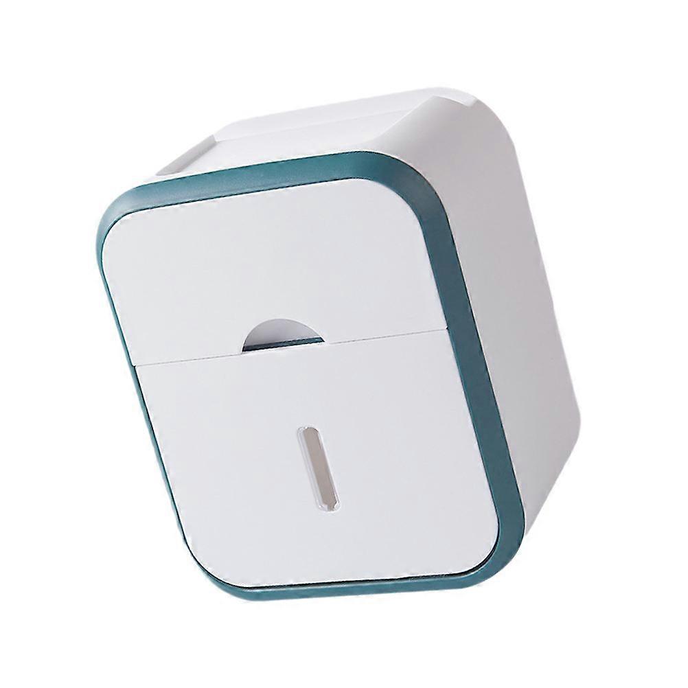 Toilet Paper Rack with Shelf 2Pcs Space-Saving Multi-Functional Tissue Box Bathroom Use Waterproof