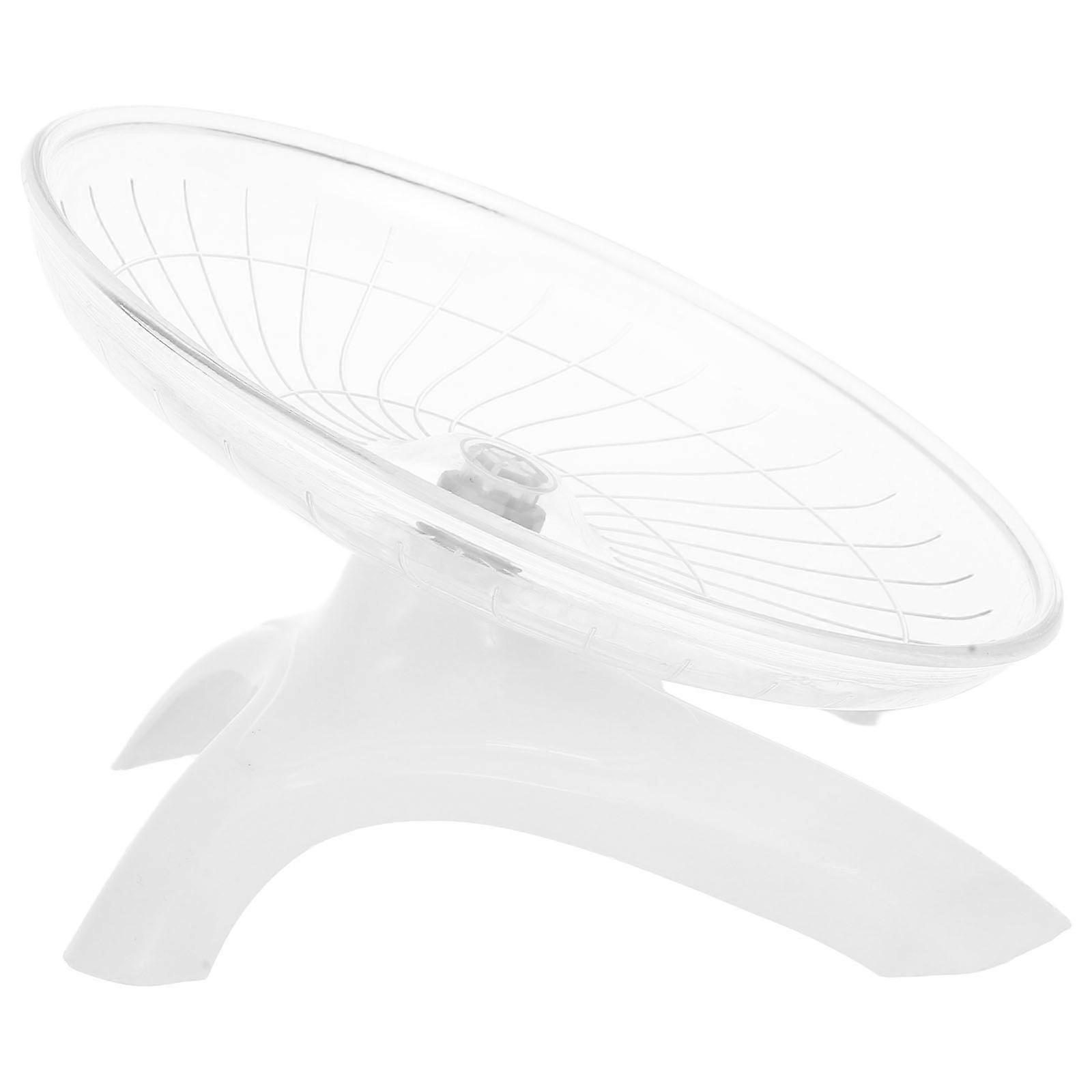 Silent Exercise Wheel For Guinea Pigs Mice And Hedgehogs 17.90X17.90X12.20CM Safe ABS Material 1Pack