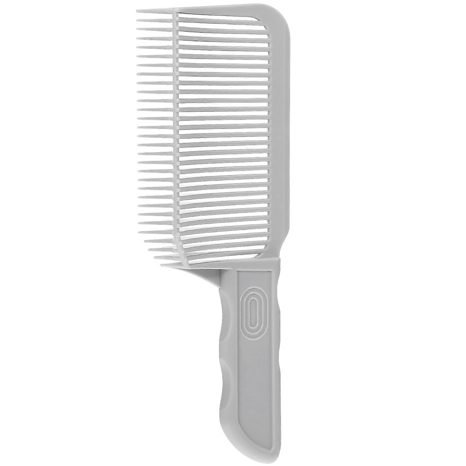 Barber Comb Hair Cutting Comb for Men Hair Styling Tool 2Pcs Grey ABS