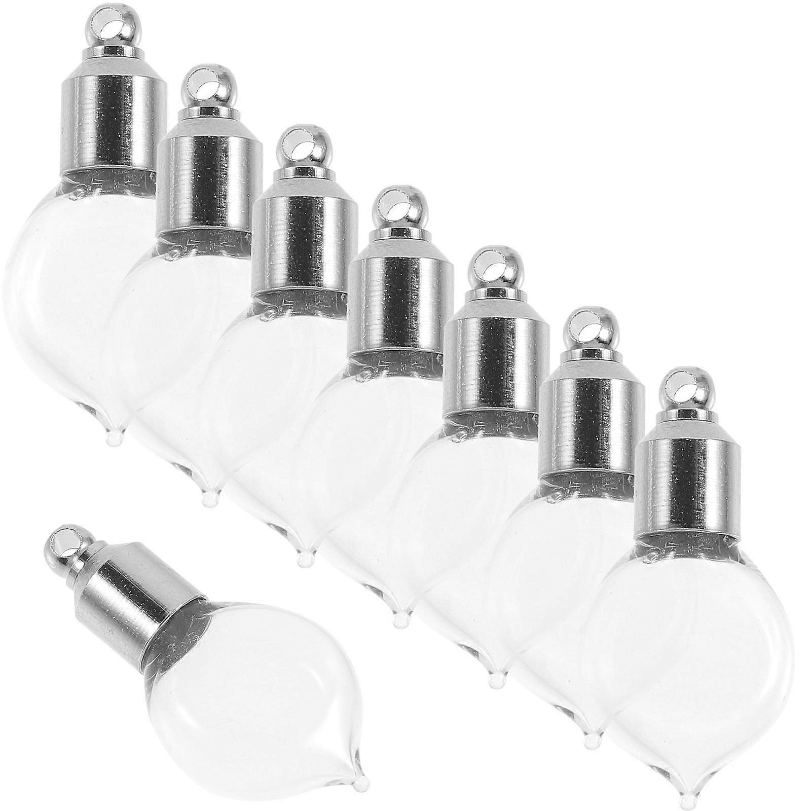 Mini Empty Perfume Bottles Glass Pendant Bottles for Home Use 50Pcs