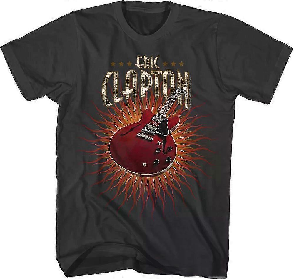Guitar Flames Eric Clapton T-shirt Rockinstone