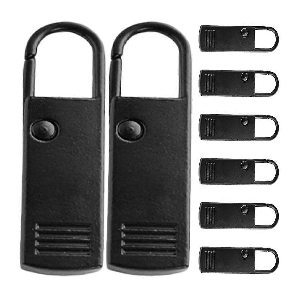 8Pcs Metal Zipper Pull Replacement for Repairing Backpack and Jacket