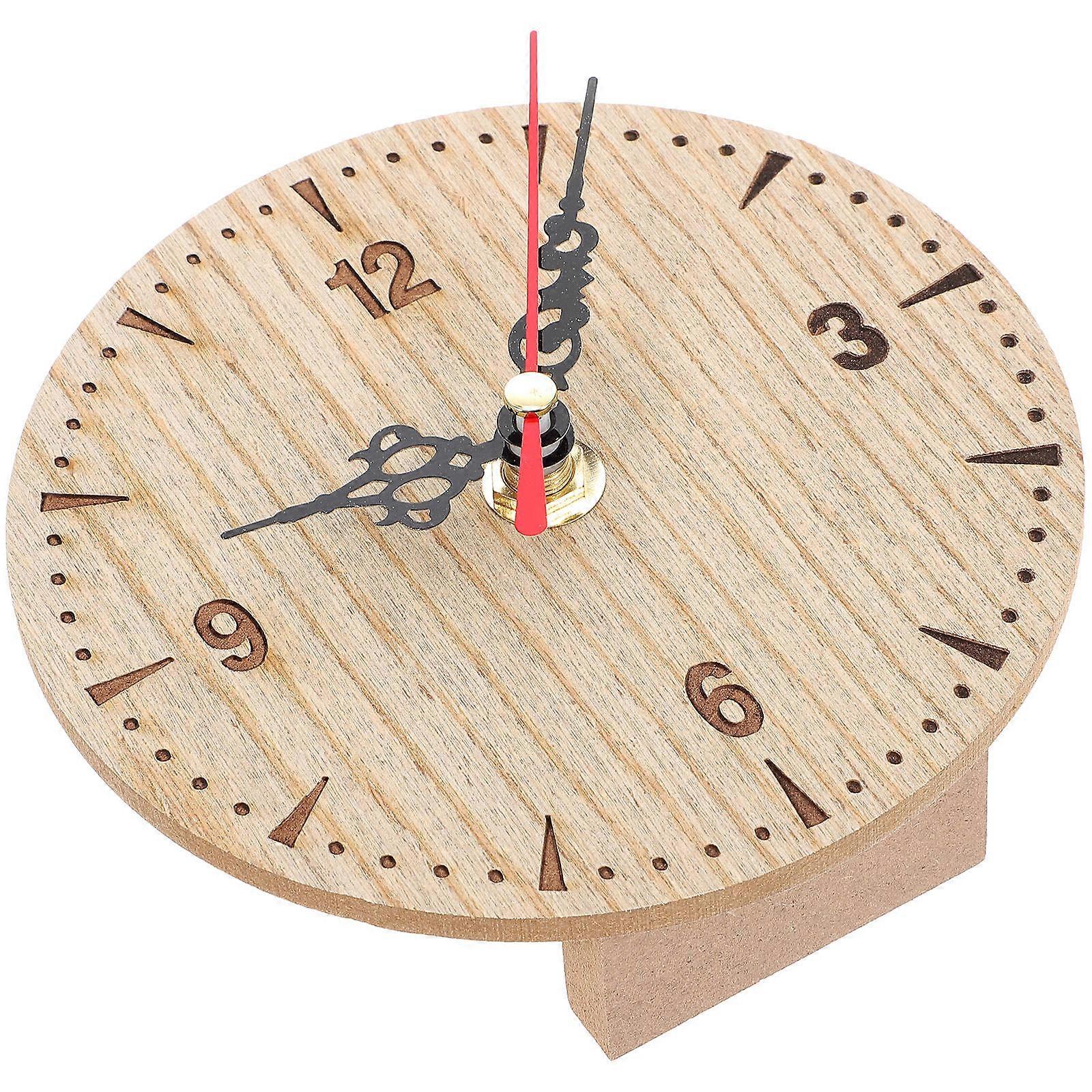 Wall Clock Silent Non Ticking Wall Clock for Time Display 4Pcs Set