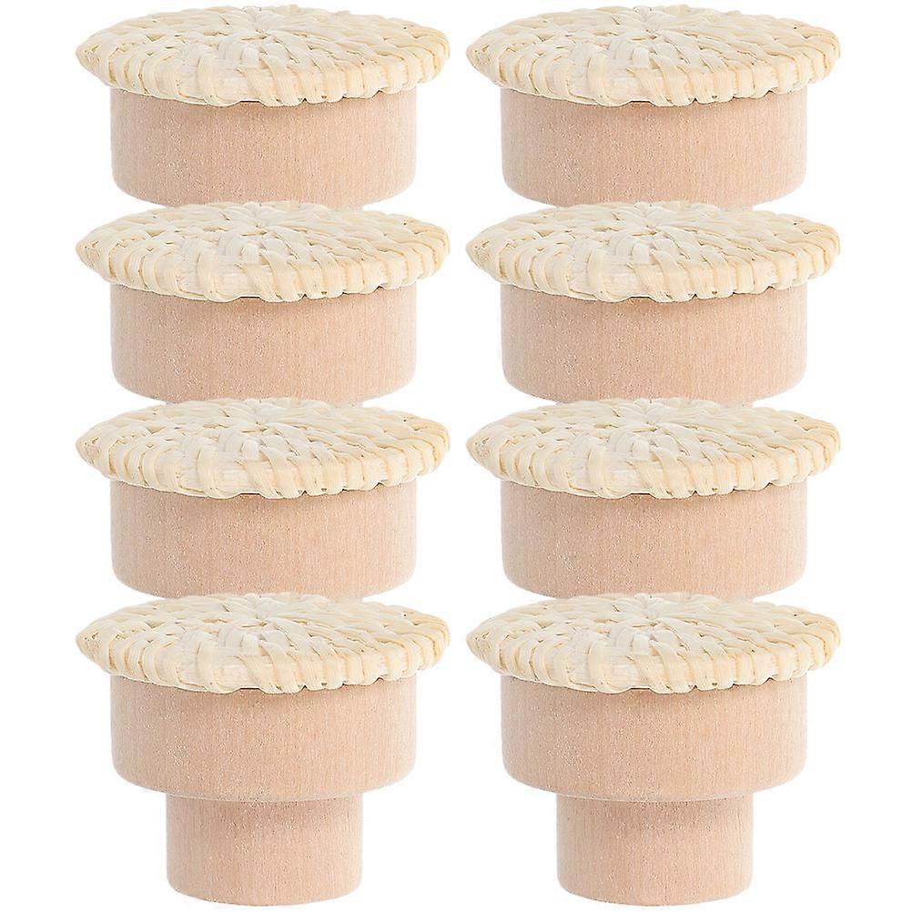 Door Handle Wood Pull for Dresser Drawer Replacement Handle 32Pcs