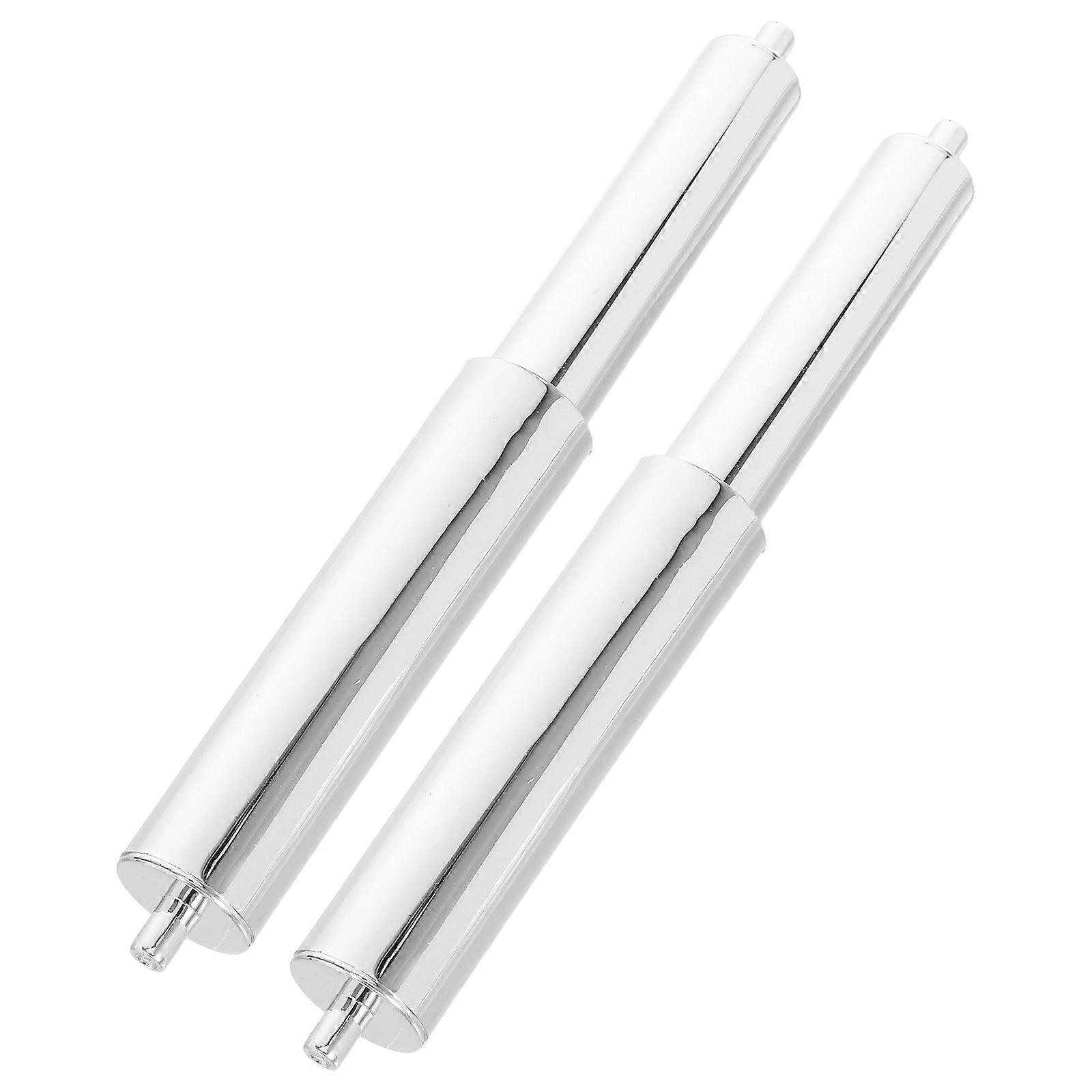 Silver Paper Roller Replacement for 10Pcs Retractable Toilet Paper Rods