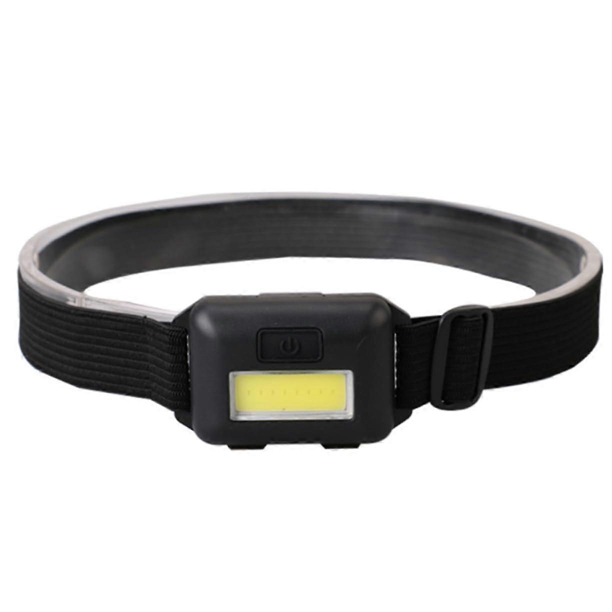 LED Headlamp 3Pack Motion Sensor No Battery Required For Outdoor Running Hiking Camping Black 6x4x1.7cm