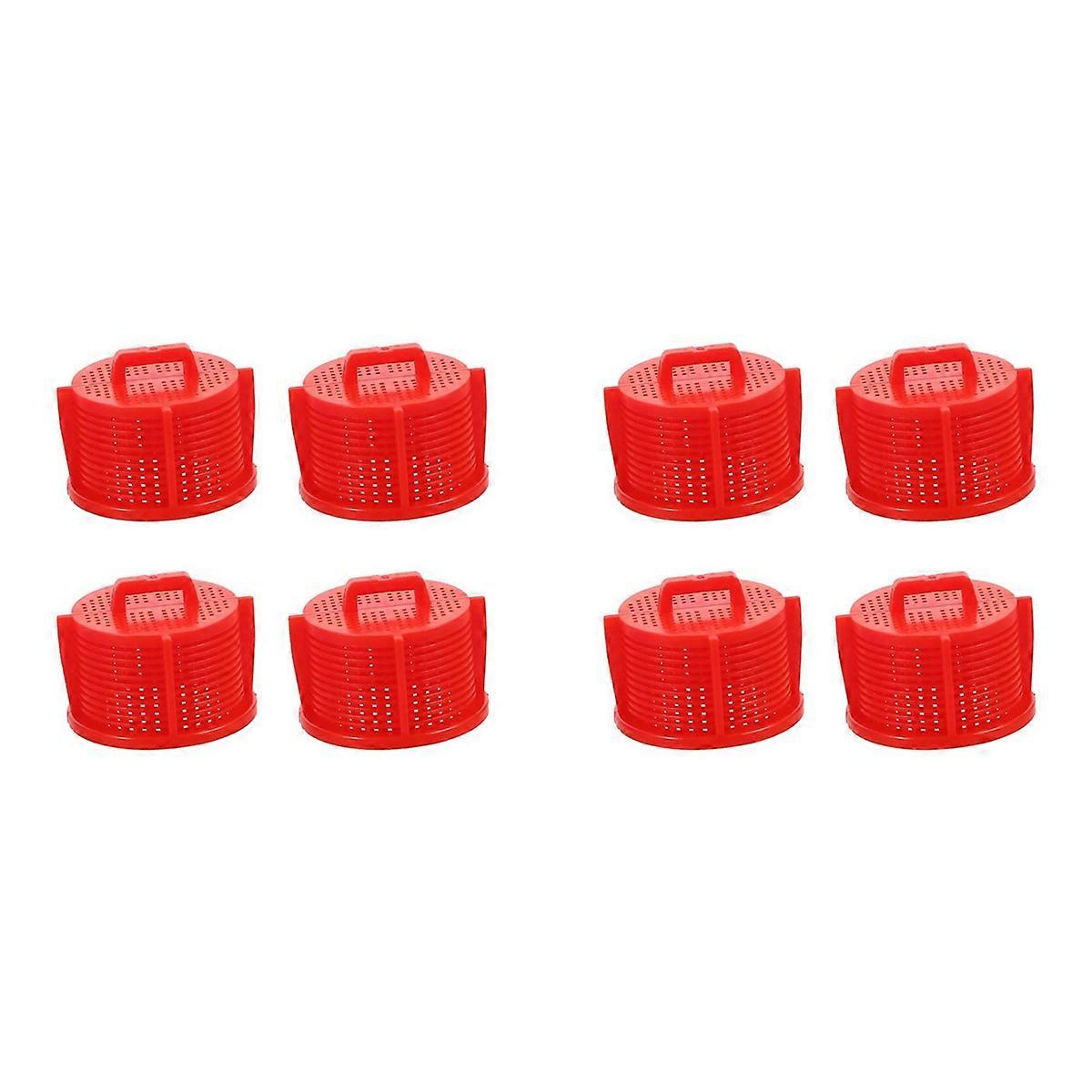 washing machine filters, washing inlet valve sieve, red