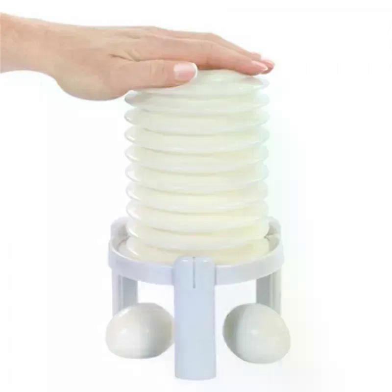 Three Steps Hard-Boiled Egg Shell Remove Tool Stractor Peeler Magic Amazing shell Machine Scissors s Kitchen