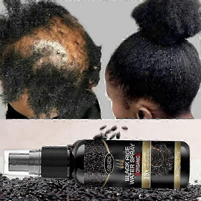 odpowiedni do czarnego ryżu, spray do wzrostu włosów, naprawia uszkodzenia, przywraca miękkość włosom, do wszystkich rodzajów włosów, szybka kuracja, zapobiega przerzedzaniu się włosów, naprawa suchości
