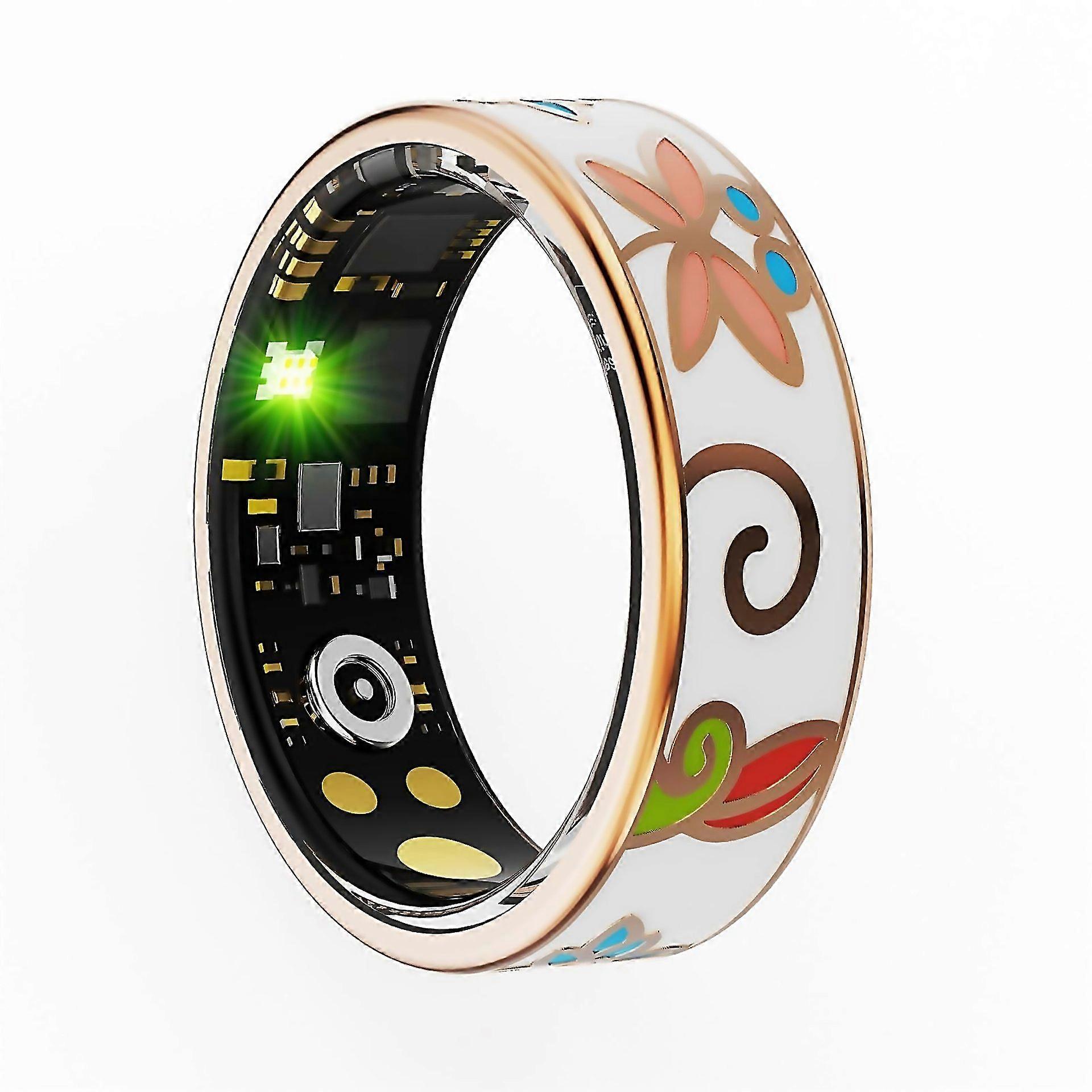 For R18 Size 13 Smart Ring Support Heart Rate Blood Oxygen Sleep Care For Faimilies