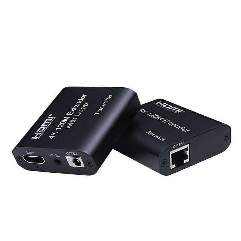 HDMI To RJ45 120m 4K HD Network Extender US Plug