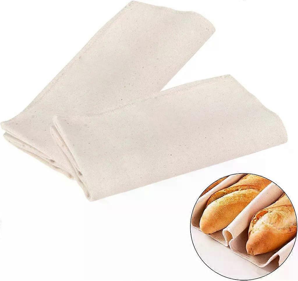 Linen cloth bread baking premium baker's linen 2 pieces 75x45cm