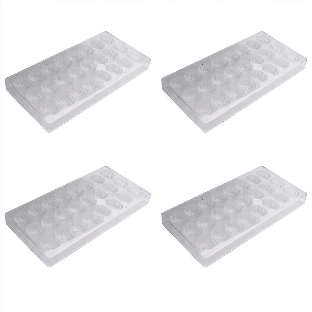 Shell Shape Hard Chocolate Mold Sea Shell Clear Ice Jelly Candy Mould