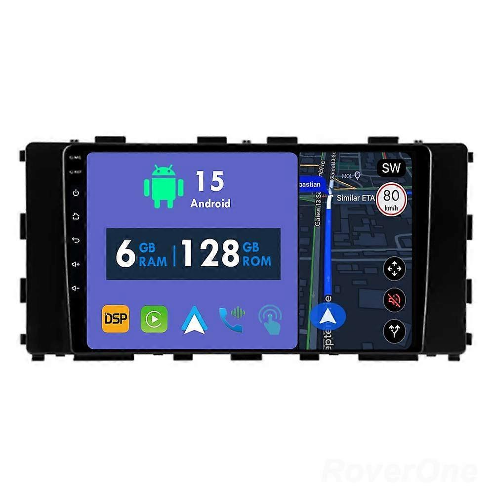 Car Radio 6G+128G CarPlay GPS Navigation Head Unit for Hyundai Stargazer 2022 - 2023 Android Auto Bluetooth Stereo Touch Screen