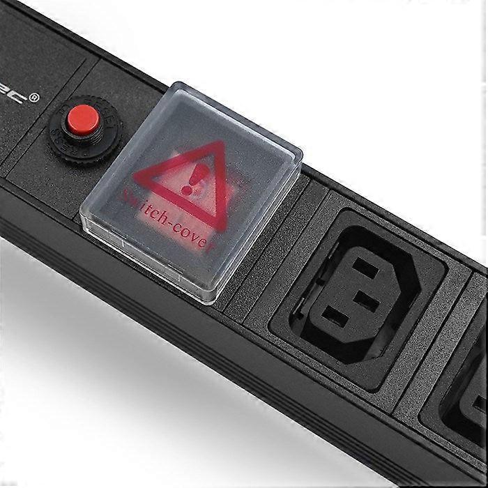 Qoltec 53998 Power Strip For Rack 19" | 1u | 10a | Pdu | 8xiec C13 | 2m
