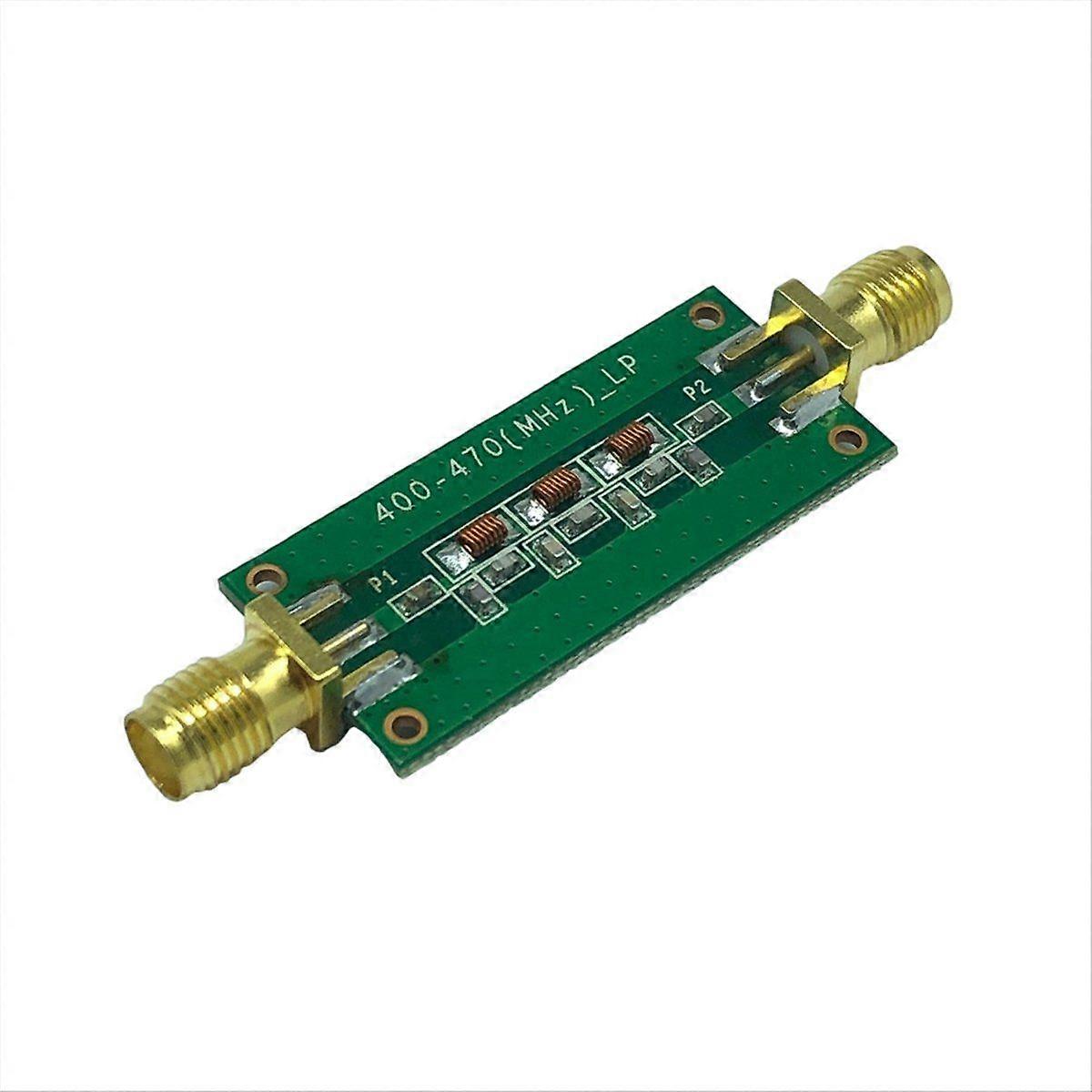433MHZ Low Pass Filter 400-470M LPF 7th-Order Elliptic Function for Ham Radio Amplifier Analyzer HF