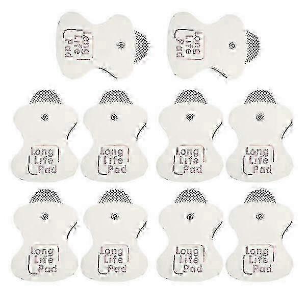 10x electrode replacement for Omron Massagers Long Life Pad 10 pcs