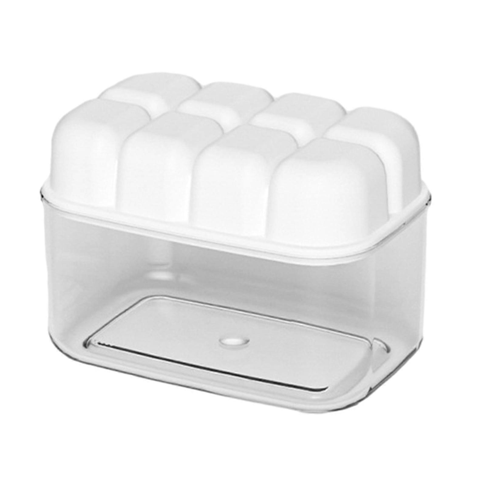 Ice Cube Mold Creative 2-in-1 - Ice Cube Maker with Storage Box - Easy to Demould - Ice Making Mold - for Home