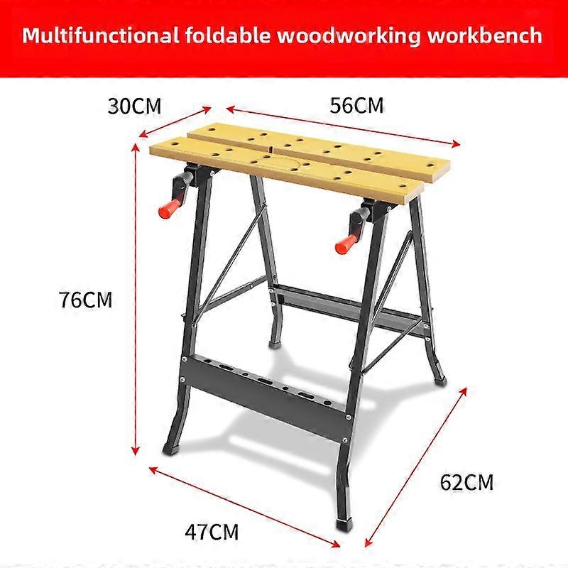 Folding Multifunctional Workbench Manual Small Flip Saw Operating Table