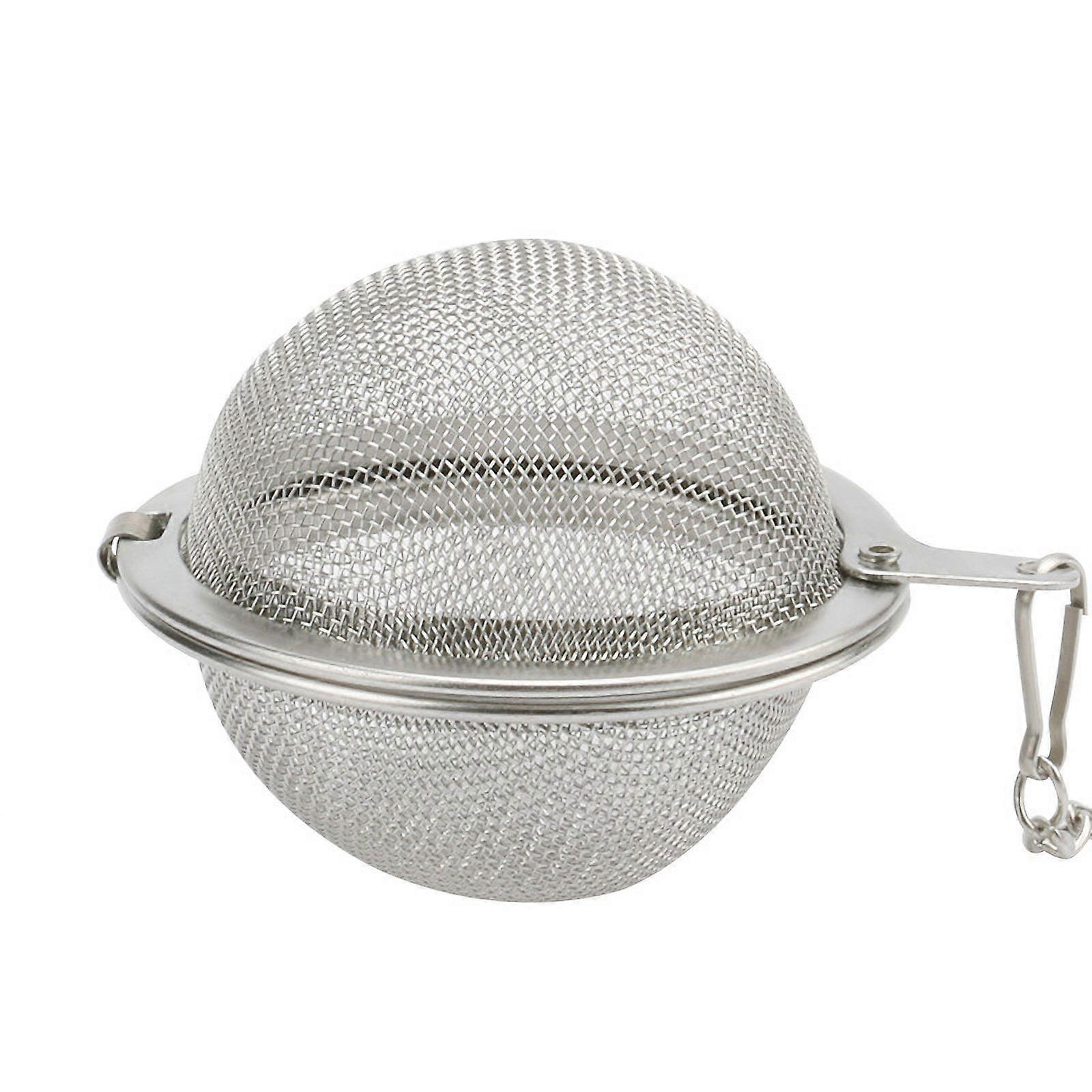 1PC Stainless Steel Tea Ball Strainer Tea Infuser Sphere Locking Spice Mesh Infuser Tea Filter Strainers Kitchen Tools Theezeef