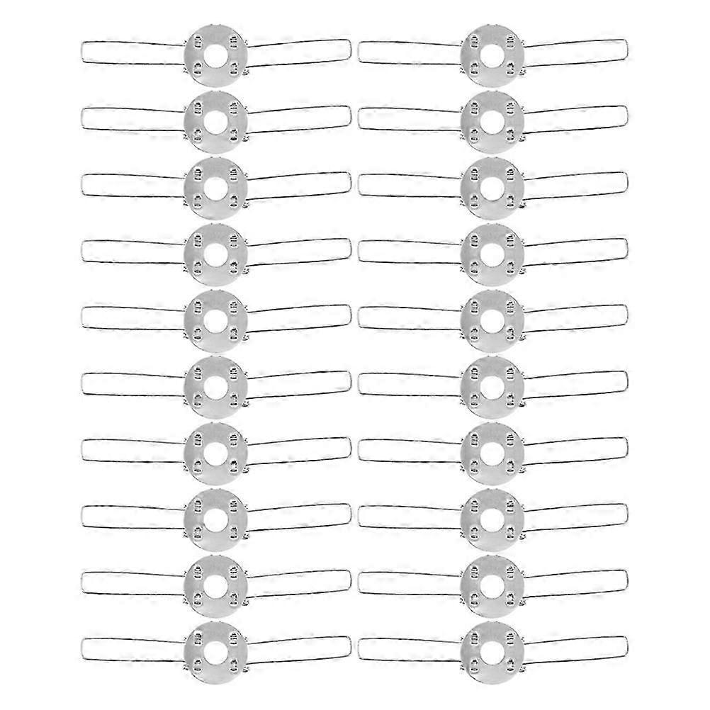 Hade Spring Clips Iron For Hade Fixing 30pcs Durable Silver Clips