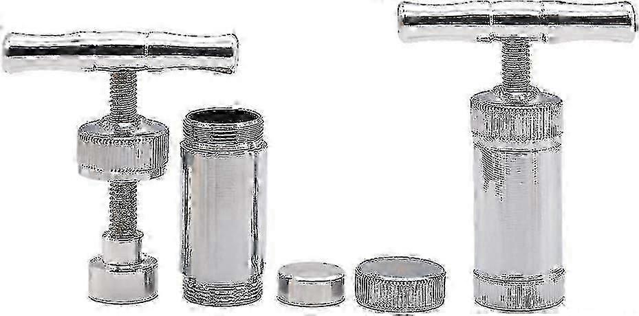 Heavy Duty Zinc Pollen Press Portable Single Handle T-compressor for High Pressure