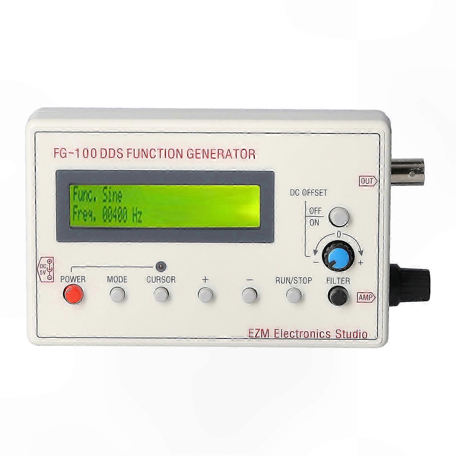 DDS Function Signal Generator with Frequency Counter, 1Hz - 500KHz Range