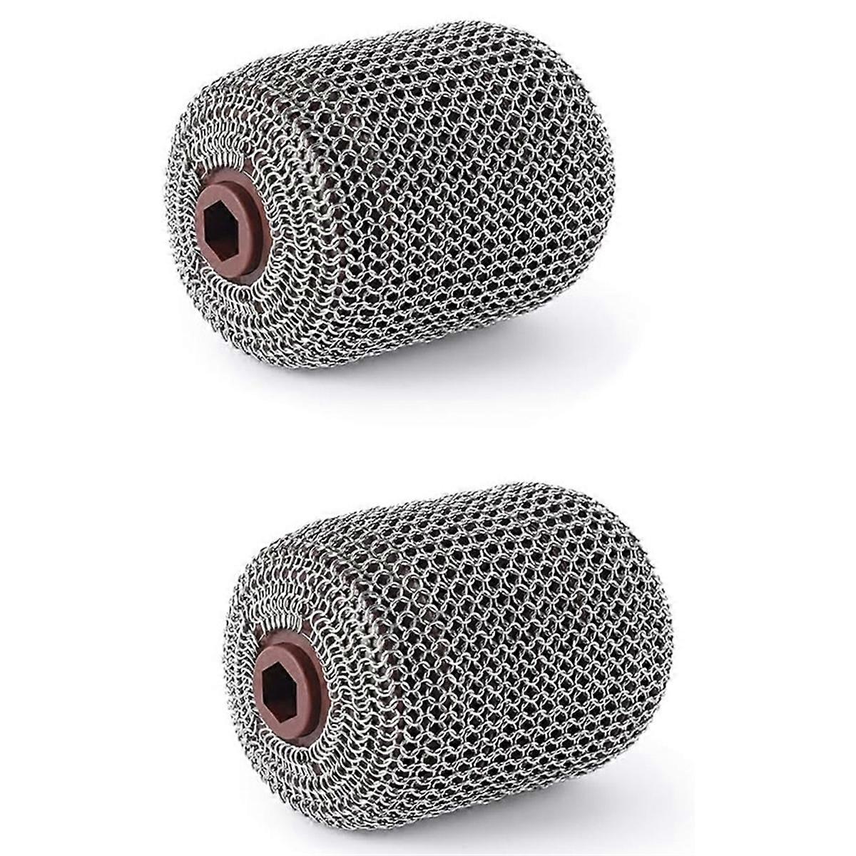 2pcs Electric Grill Cleaner Replaceable Head,Grill Brush Replaceable Head ,Grill Cleaner for Outdoor BBQ for BBQ Tools