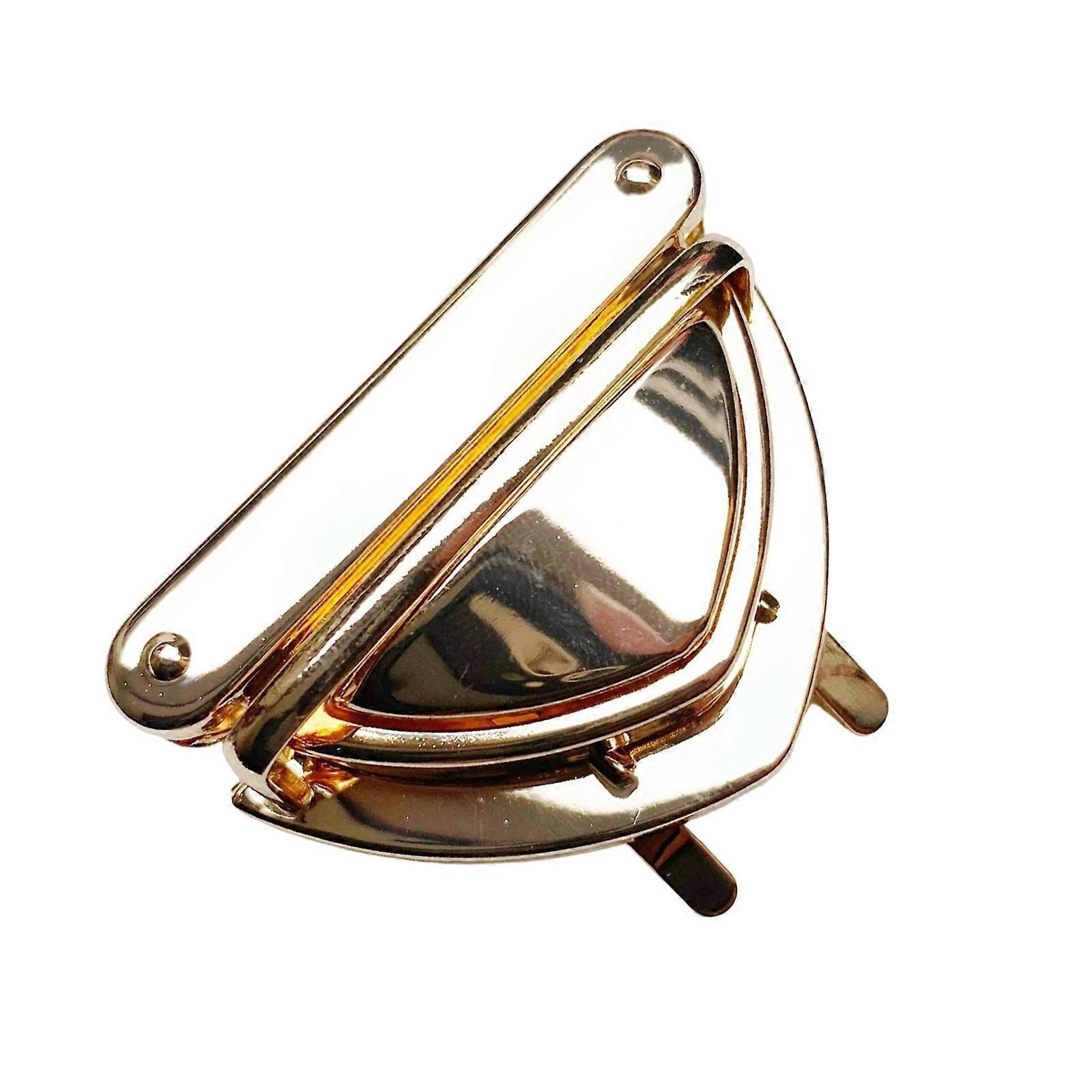 Practical Metal Lock Clasp For Handbags Secure Press Lock Closure Bag Hardware Accessory Press Lock Closure for Purses Multicolor