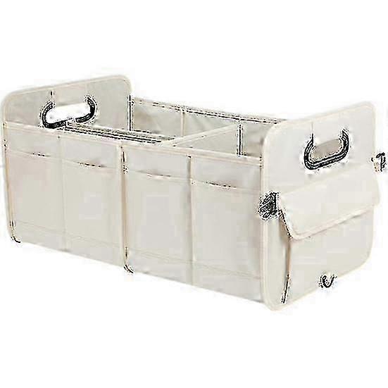 Car Trunk Storage Bag 9 Pocket Foldable Large Capacity Collapsible Multi Compartments with