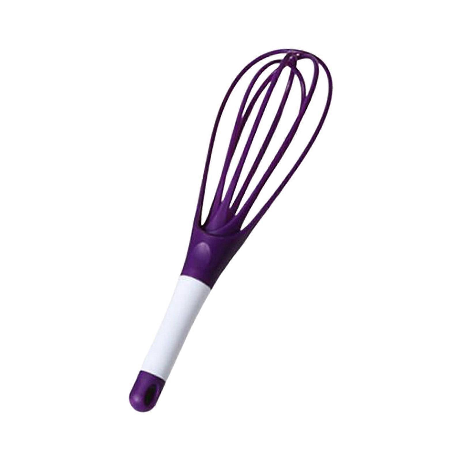 Yakbaofuo Multifunctional Manual Egg Beater Purpose Plastic Folding Storage Mixer Baking Tool.