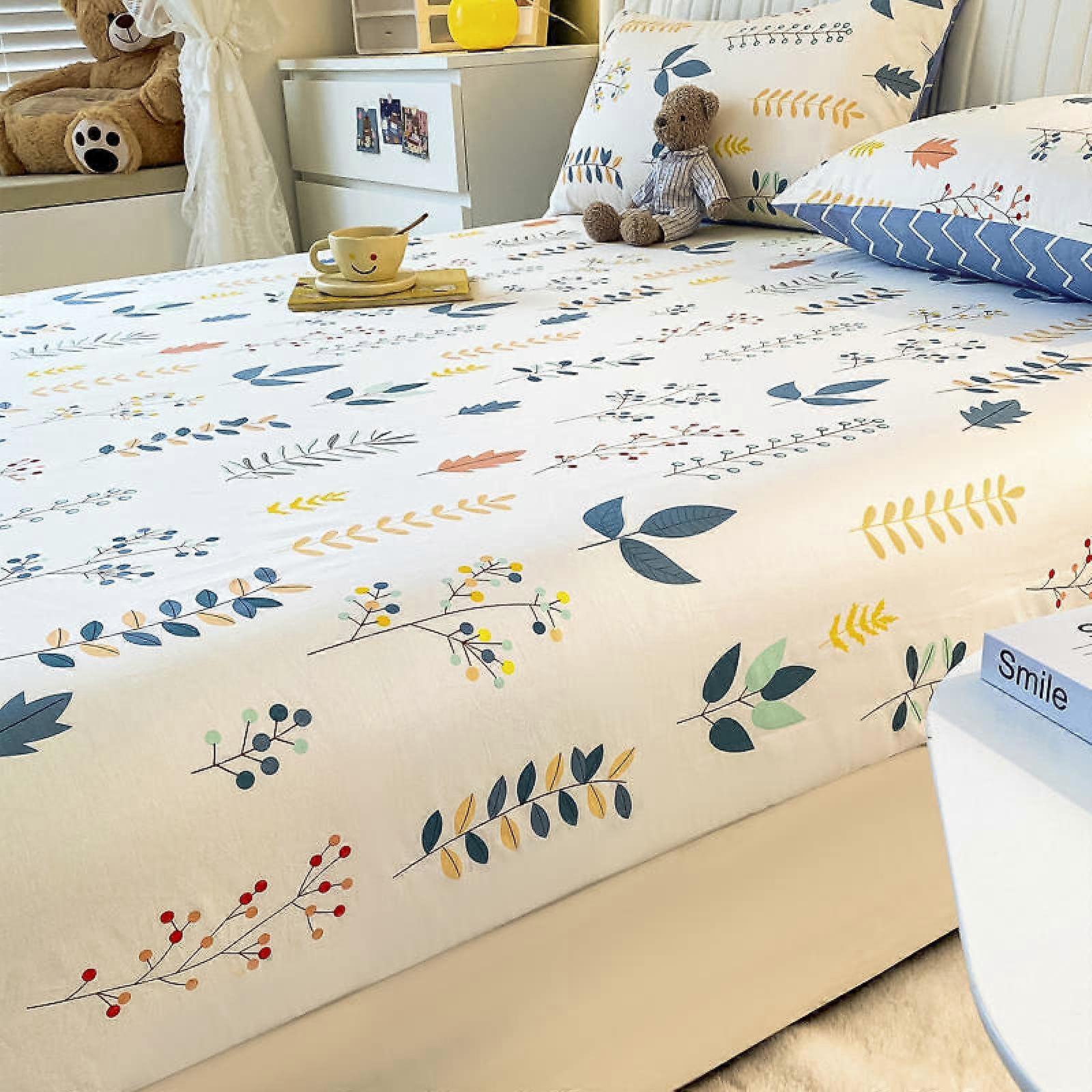 Deep Pocket Bed Sheets 150x200 King Size 100% Organic Long Staple Cotton