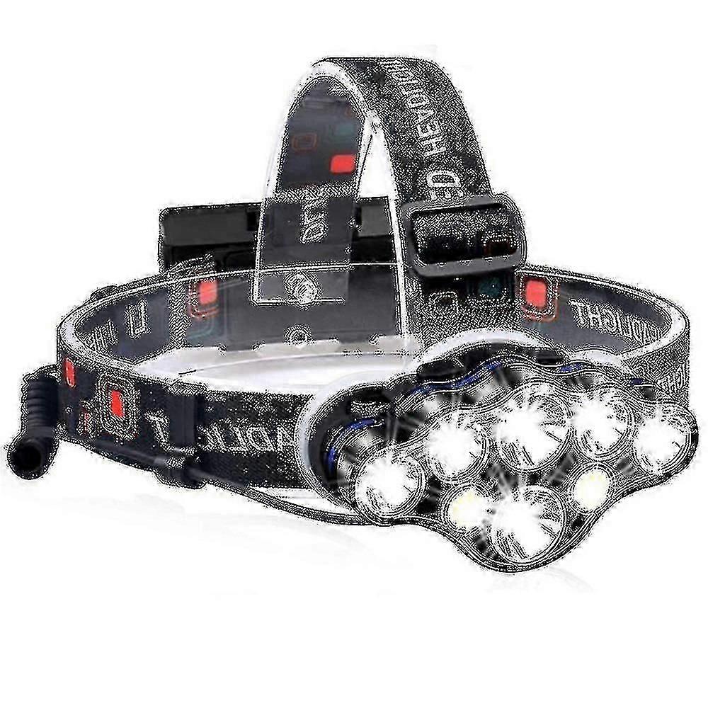 40000lm Waterproof Powerful Headlamp - Usb Rechargeable Headlamp