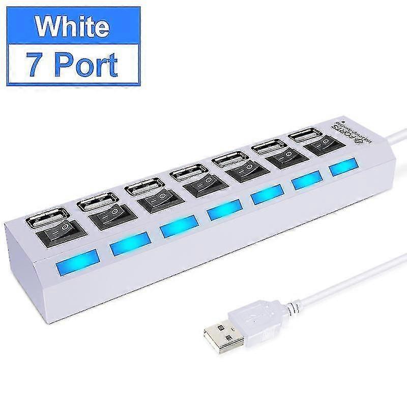 Usb Hub 2.0 Hub Usb Splitter Diverse porte Multi Usb Hub 2 0 Hab