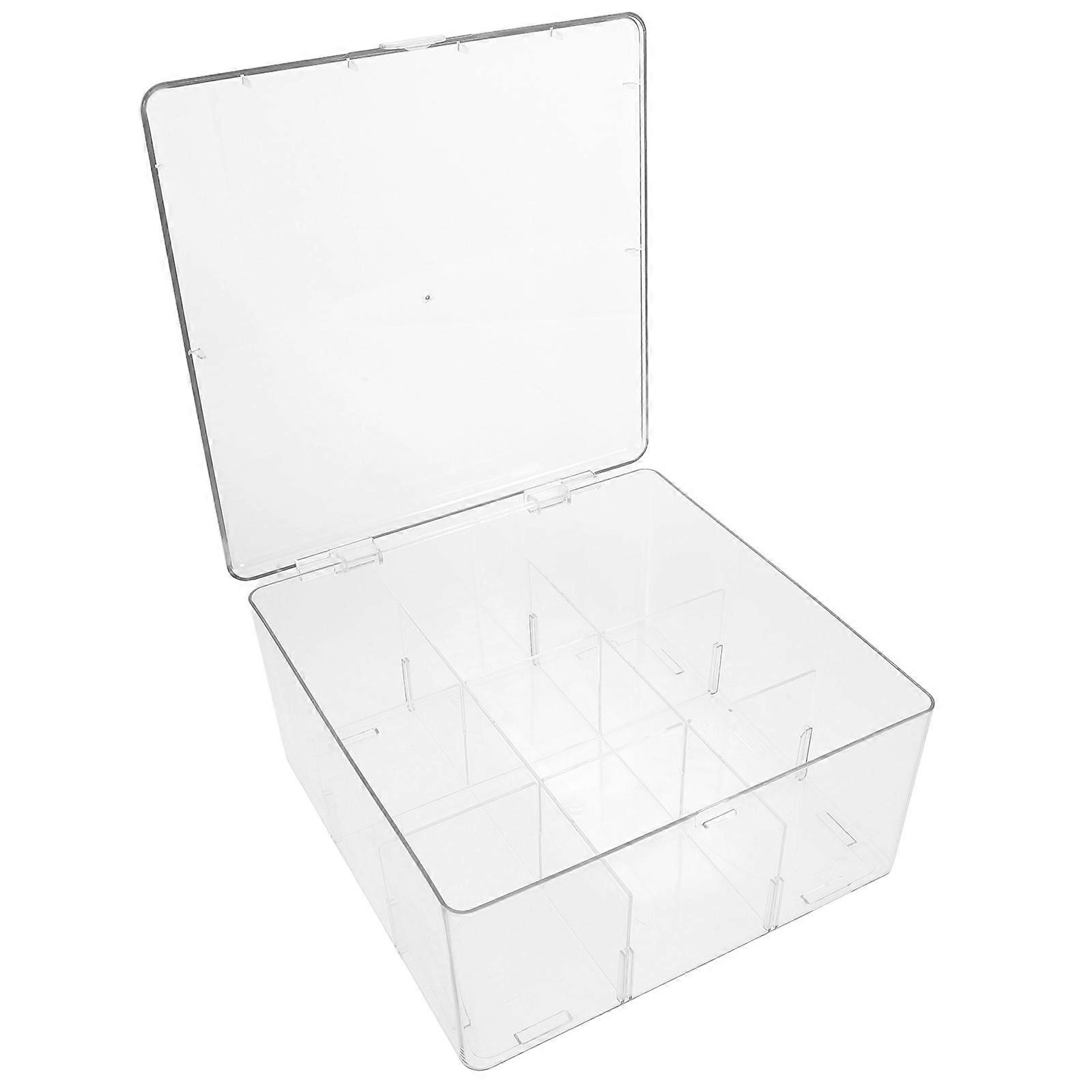 Card Organizer Acrylic Storage Box for Access Daily