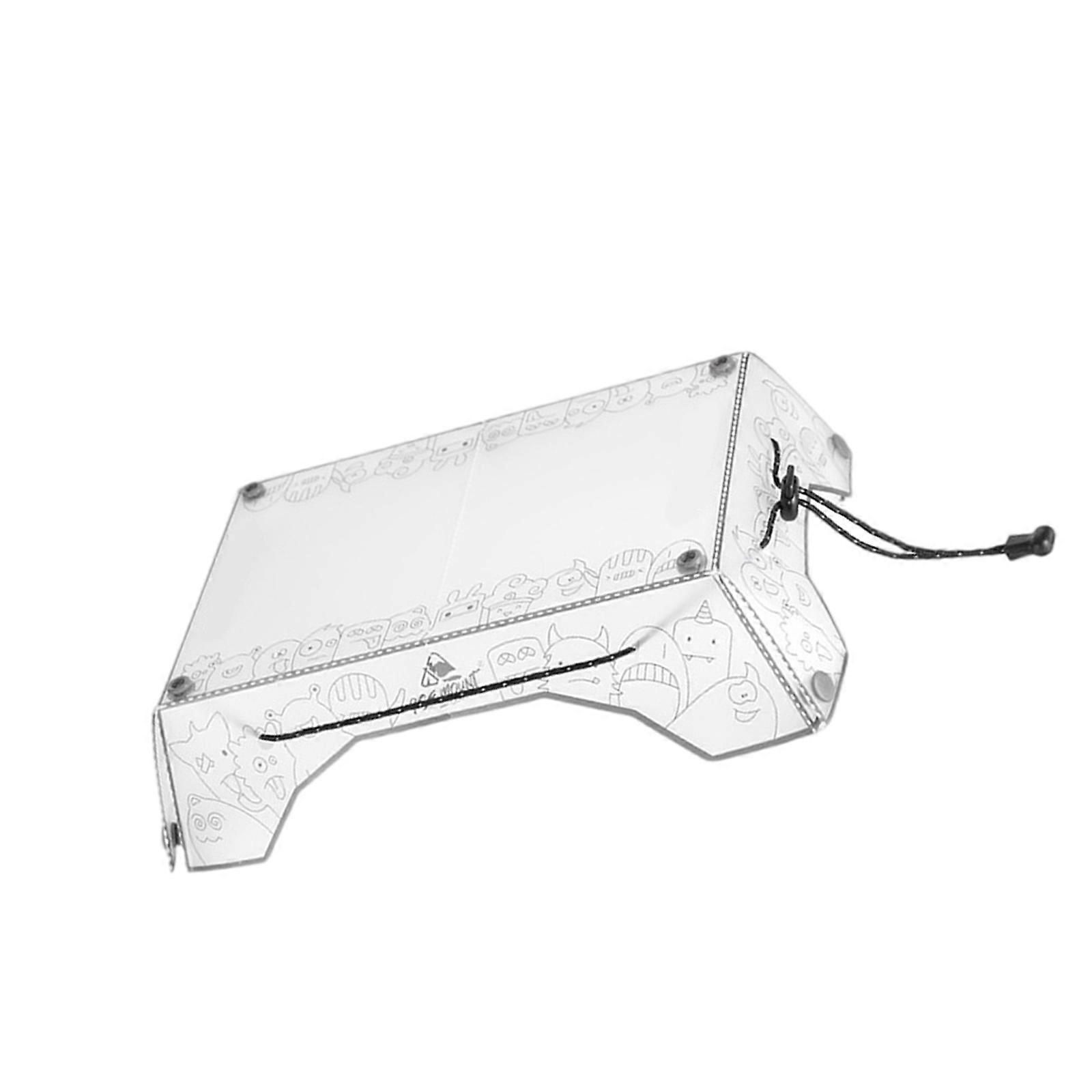 Quick Setups Folding Outdoor Tray Waterproofs Portable Camping Table PP Texture for Camping Hiking Beach Activity Multicolor