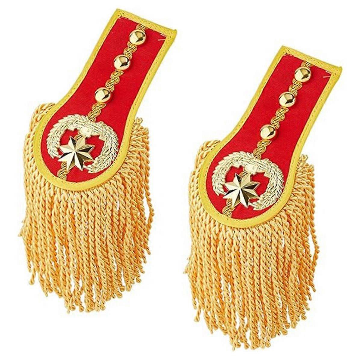 2PCS Tassel Shoulder